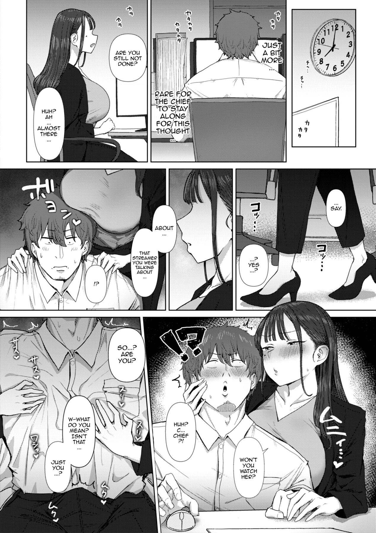 Hentai Manga Comic-I, A Guy Who Tells Women Apart By Their Asses, Got Blackmail On My Superior At Work-Read-12
